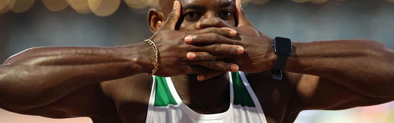 短跑名将埃斯梅模仿哲凯赖什庆祝：我不会辜负这个动作的意义