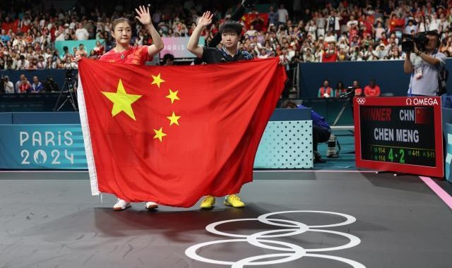 开云kaiyun网页版-陈梦：这届金牌更珍贵 孙颖莎：会规划好未来四年